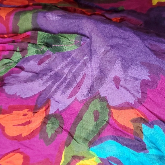 VTG Gitano 90's blouse with bright bold colors - Picture 11 of 11